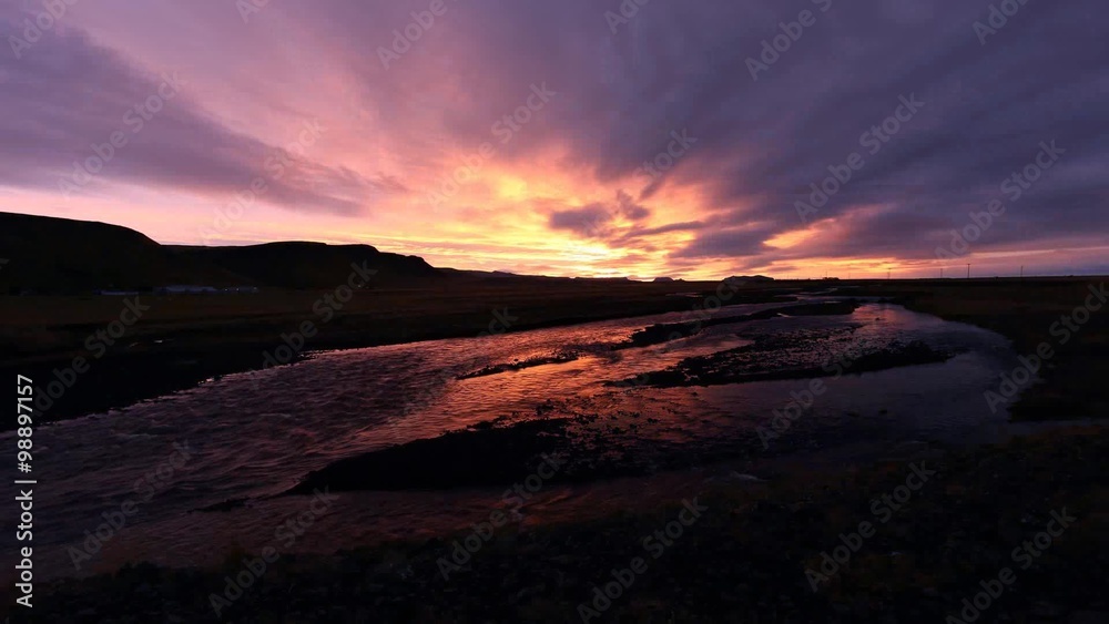 Sunrise in Iceland Sunrise in Iceland
