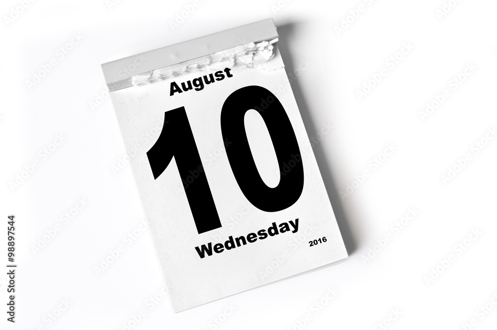 10. August 2016 10. August 2016