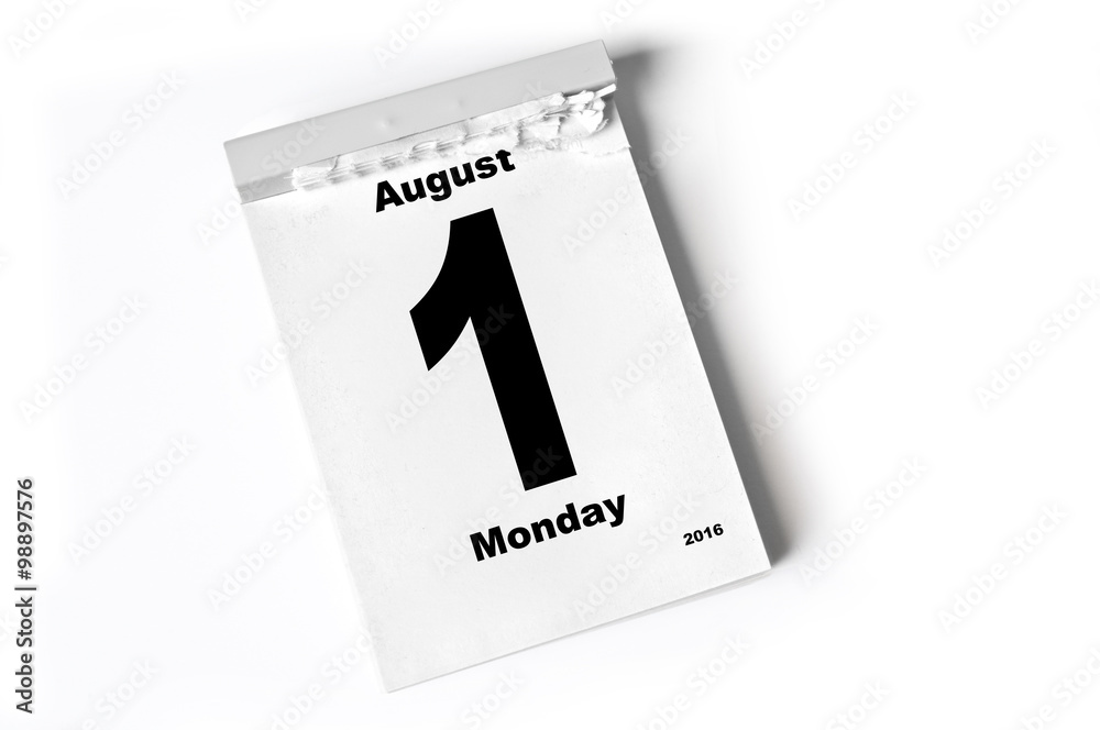 1. August 2016 1. August 2016