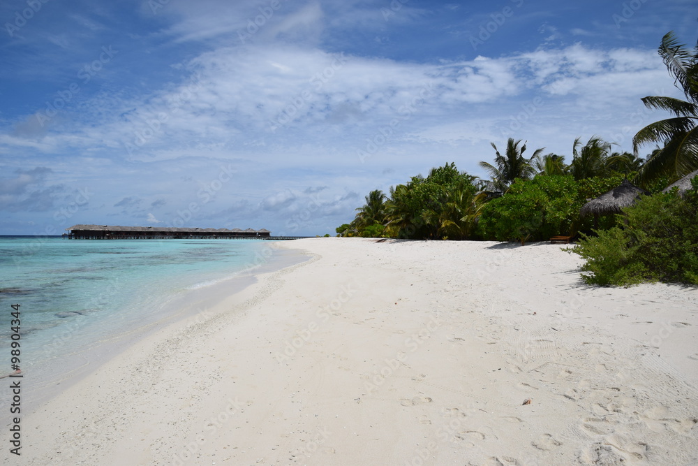 Malediven: weißer Strand (2015)
