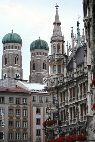 Marienplatz in Munich, German