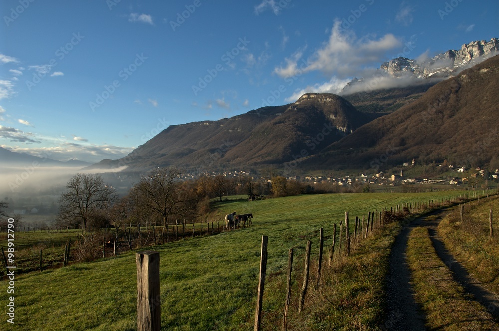 Vallée du Grésivaudan - Isère.