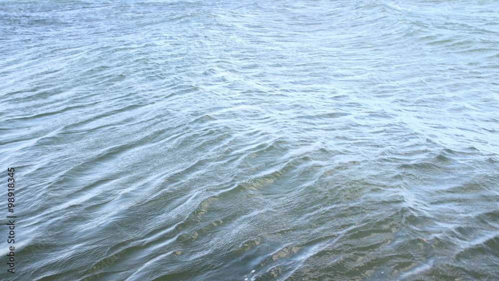 Sunshine reflections and strong winds over the ocean waves. Sunshine reflections and strong winds over the ocean waves.