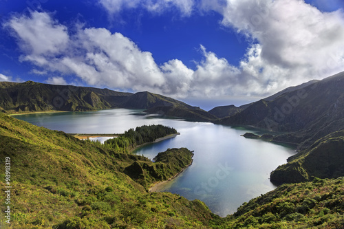 Lagoa do Fogo on San Miguel island of Azores