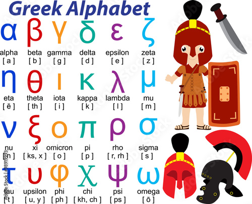 Greek Alphabet 1 -fo69