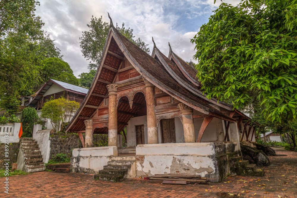 Wat Siphoutthabath old temple in Luang Prabang,  Laos