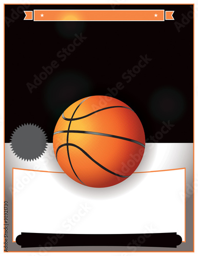 Vector Basketball Tournament Illustration