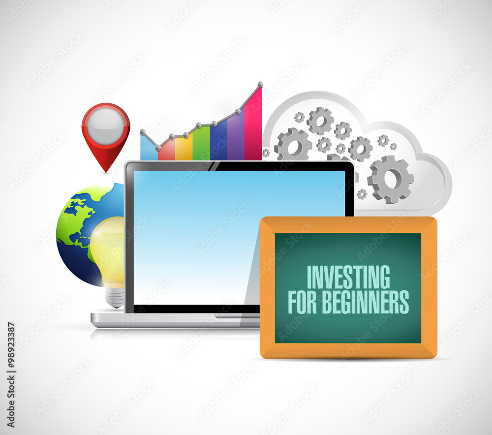 investing for beginners online business concept investing for beginners online business concept
