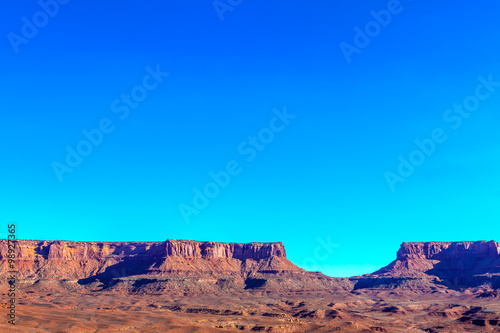 Utah-Canyonlands National Park-Island in the Sky District-White Rim Road. This image was captured at sunrise on the Green River.