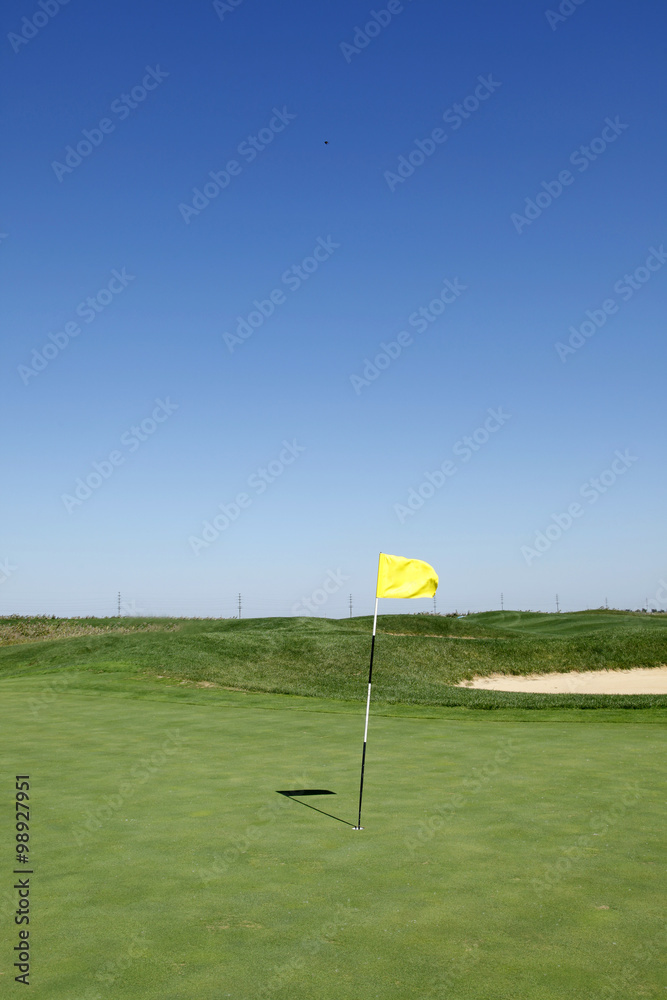 Obraz premium The golf course landscape