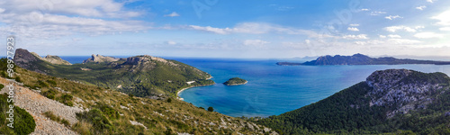 Panorama vom Cap Formentor, Mallorca