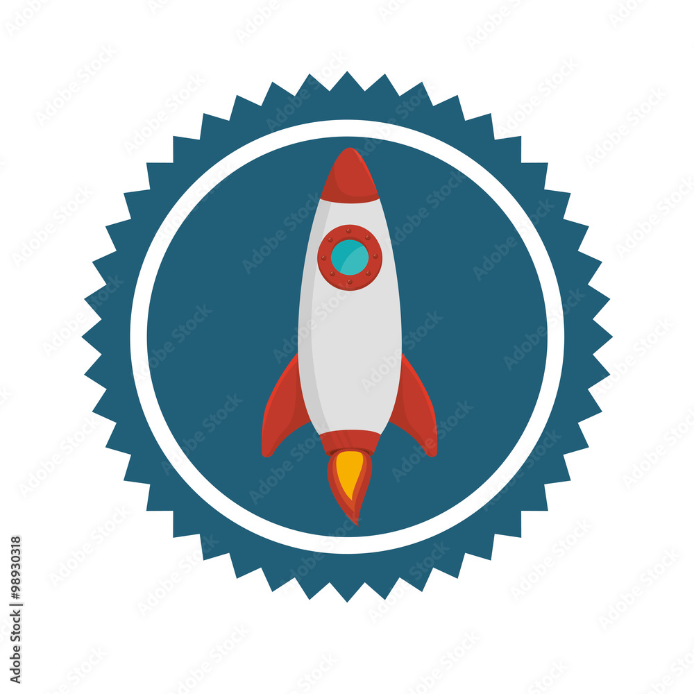 Rocket spaceship icon Rocket spaceship icon