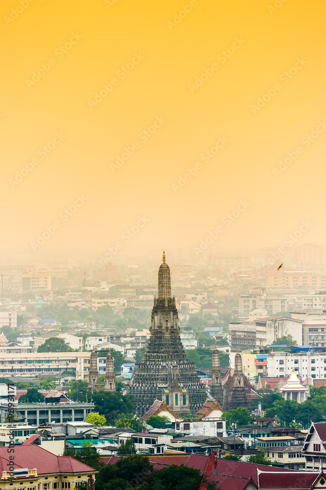 Wat arun in sunset,Bangkok,Thailand