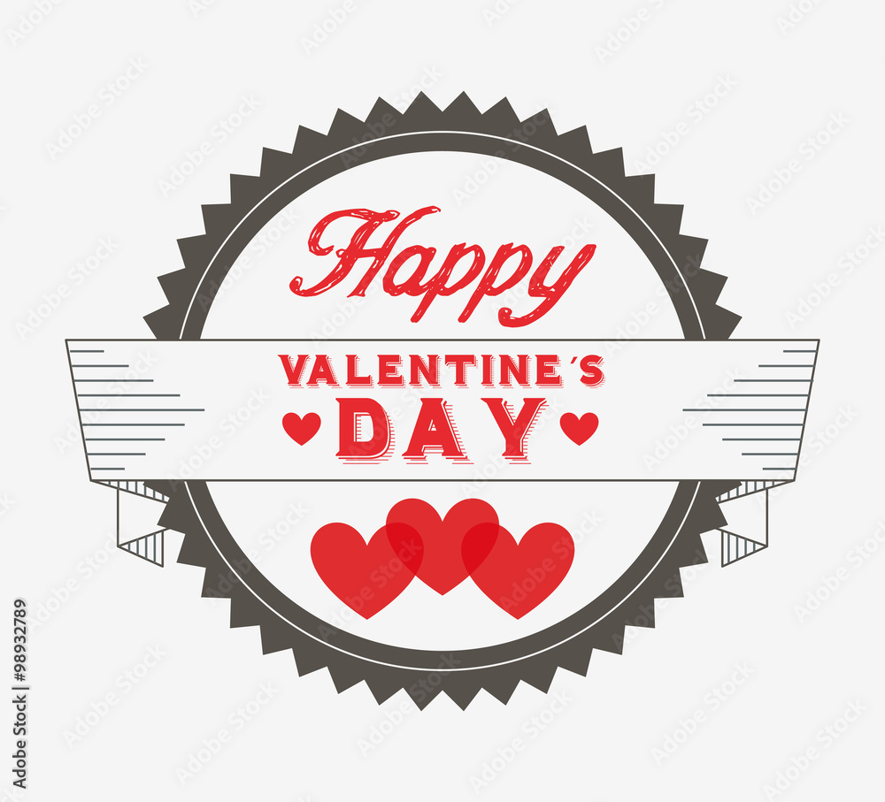 Obraz premium love card design