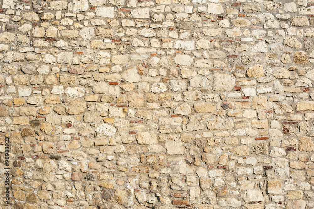 Obraz premium Stone Rock Wall / Texture of old rock wall for background