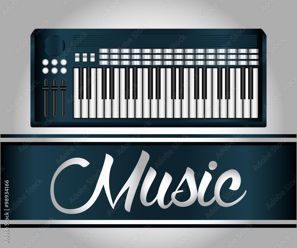 Music icons design Music icons design