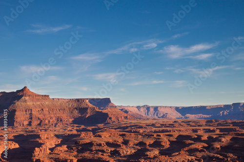 Bilde på lerret Utah-Canyonlands National Park-Island in the Sky District-View From Grandview Tr