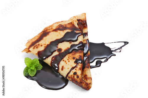 crêpe au chocolat photo