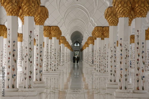 Abu-Dhabi. Sheikh Zayed mosque