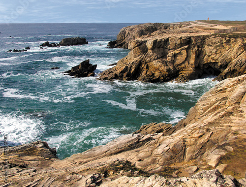 france. brittany. cote sauvage. quiberon..�david martyn hughes