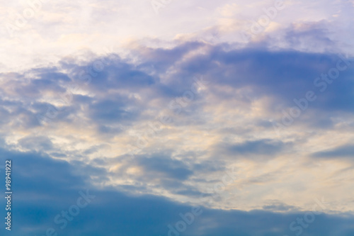 Fototapeta Naklejka Na Ścianę i Meble -  Beautiful of blue sky with cloud
