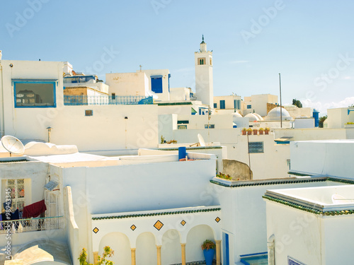 Sidi Bou Said skyline, Tunisia