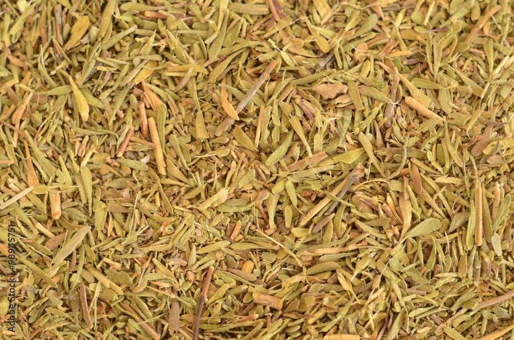Thyme spice detail macro texture background Thyme spice detail macro texture background