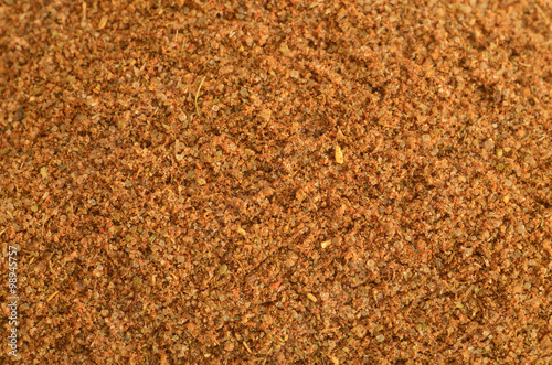 Grilling spice detail macro texture background