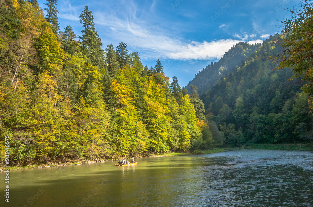 Pieniny ,Trzy Korony ,Dunajec