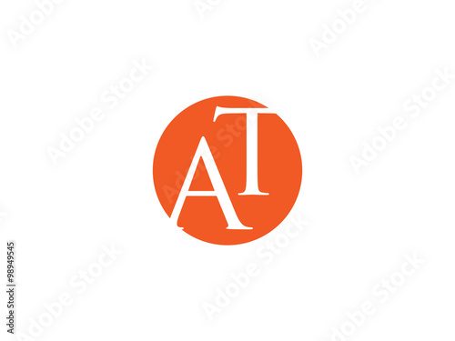 Free Download Double AT letter logo - GFXLoad