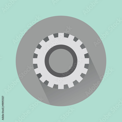 Gear Setting Icon Logo