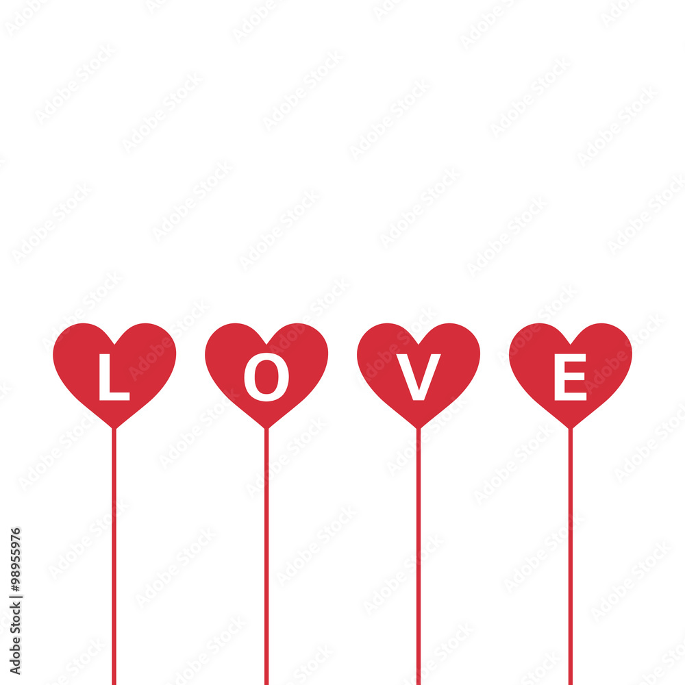 Lovely Valentine`s Day Design