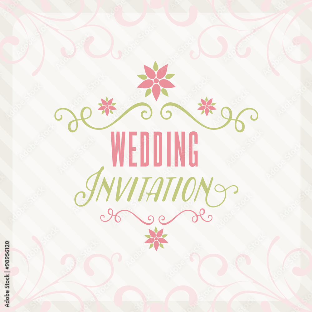 Obraz premium Lovely Wedding Design