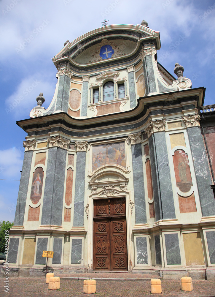 medieval Duomo of Cuneo, Italy