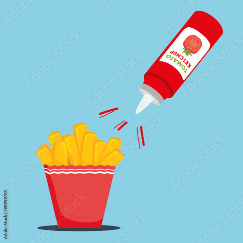 Delicious fast food 