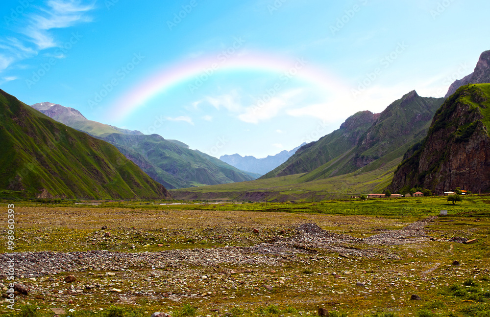 Fototapeta premium Mountain landscape. Caucasus. Georgia