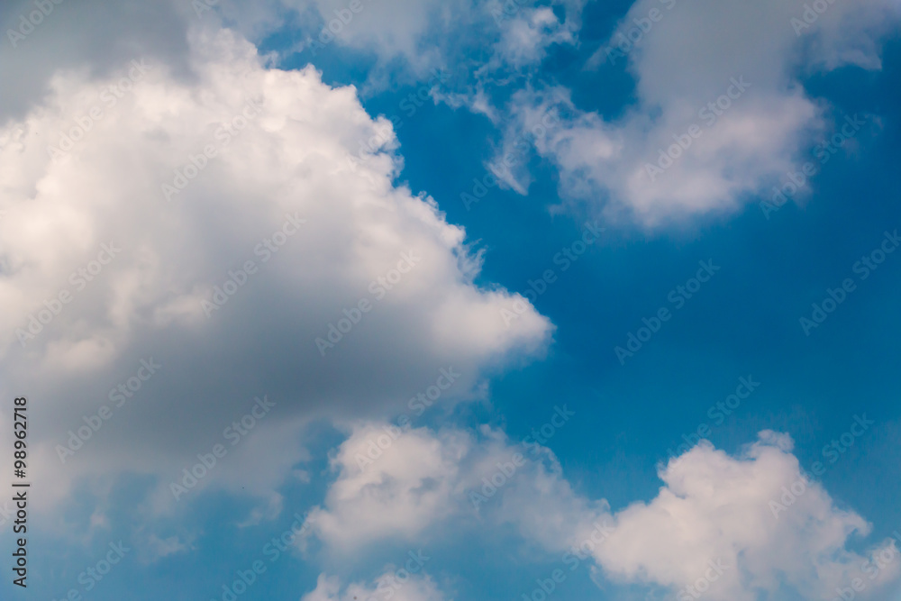 Fototapeta premium Clound in blue sky