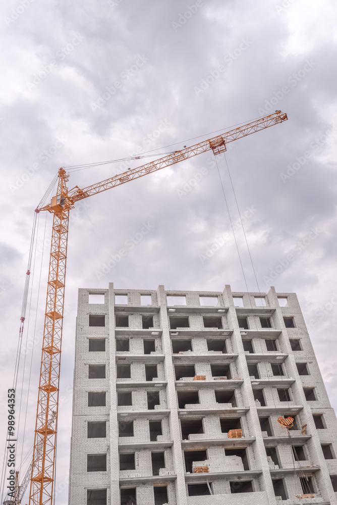 Construction plant and industrial construction cranes Construction plant and industrial construction cranes