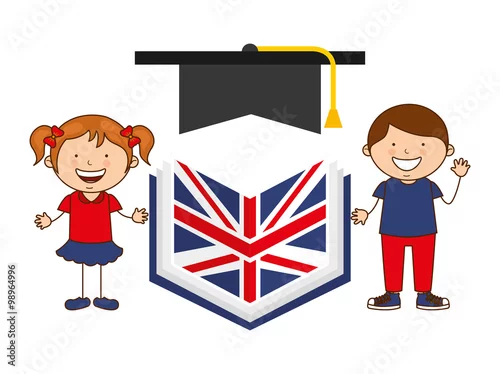 Obraz uczyć się angielskiego projektowania