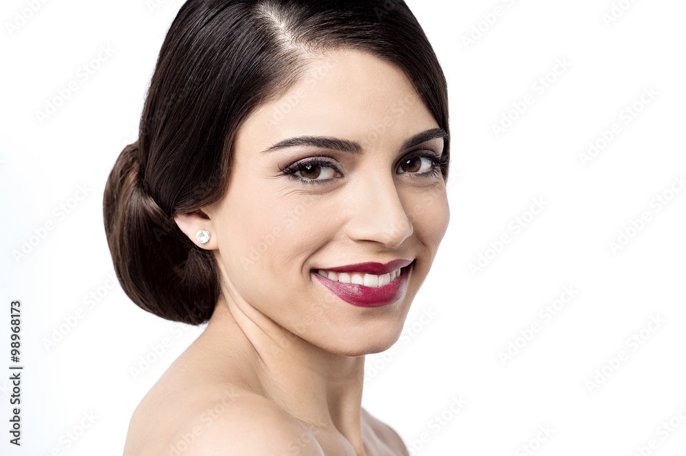 Fototapeta premium Hows my new hair do ?