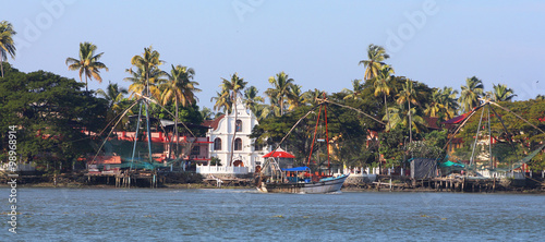 Filets chinois / Cochin (Kerala - Inde) photo