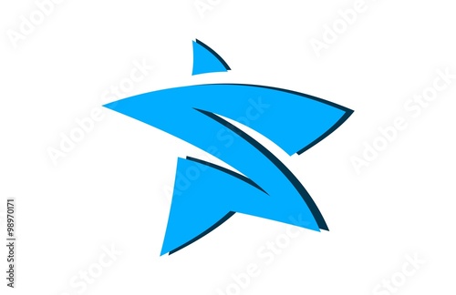 star s logo abstract