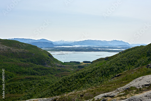 Sea and Mountains, Helgeland, Norway