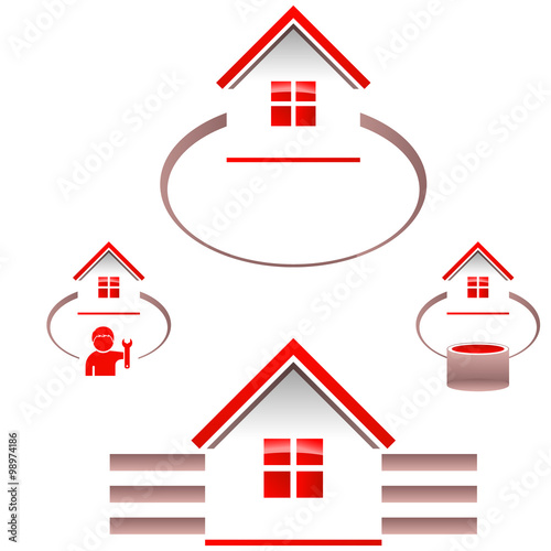 Immobilien Logos / Icons