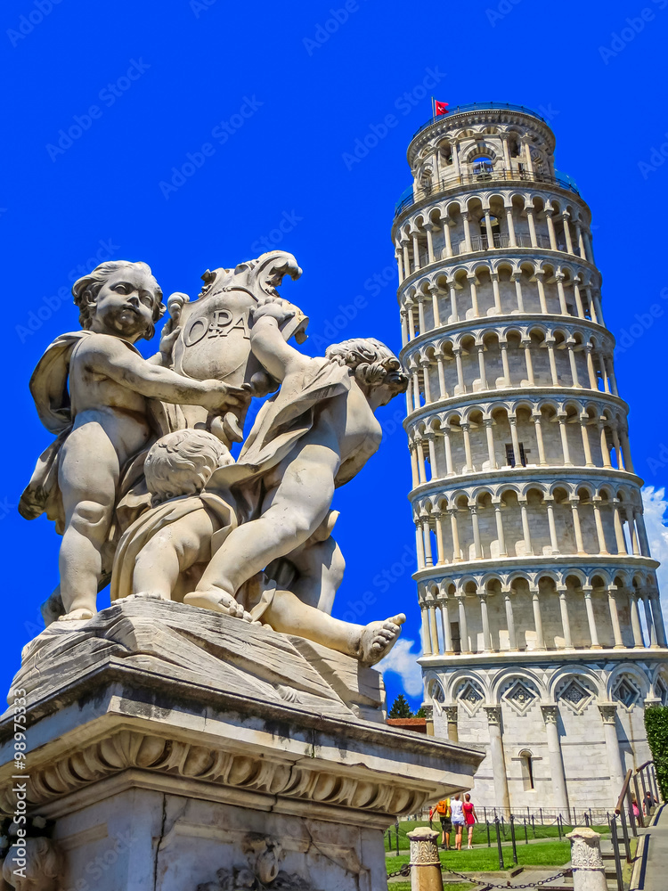 Leaning Tower of Pisa - Field of Miracles - Pisa, Italy

