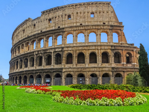 The Ancient Eternal Wonder - Colosseum - Rome, Italy 