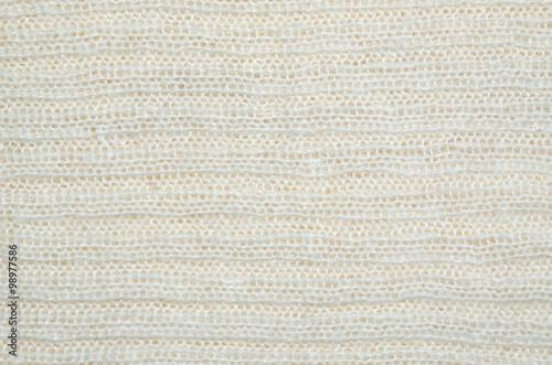 White woolen texture as background
