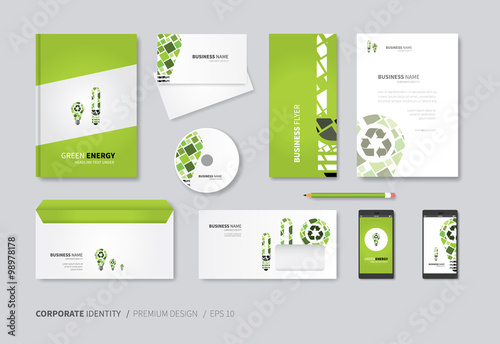 green recycle energy business set