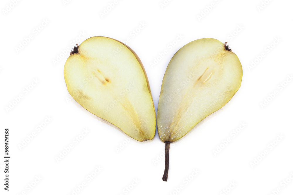 Pears isolated Pears isolated