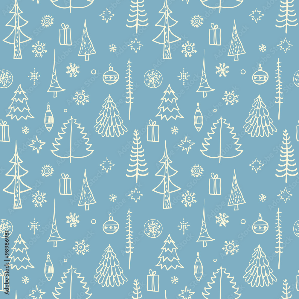 Christmas pattern. Christmas pattern.